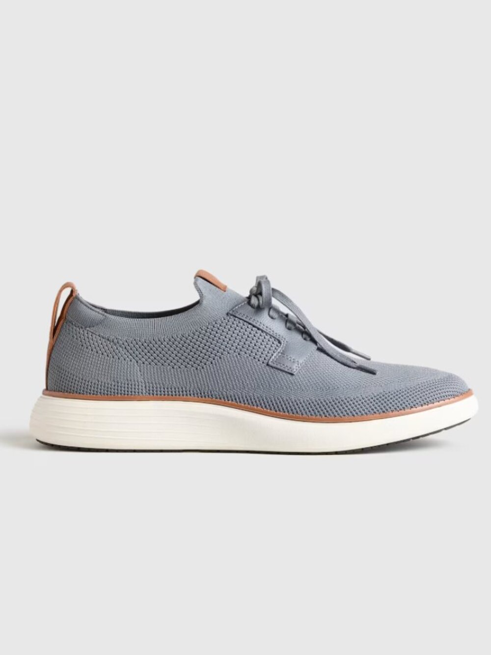Quince Men's Engineered Knit Derby Sneaker Slate Size 9.5